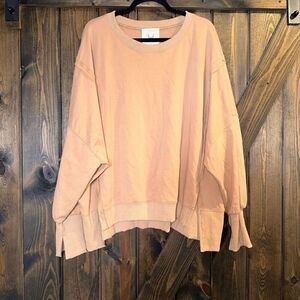 Fantastic Fawn Oversized Relaxed Tunic Sweatshirt